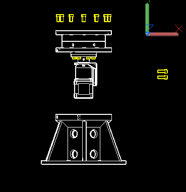 3D diagram showing step 4 of sliding the assembled core components into the robot base